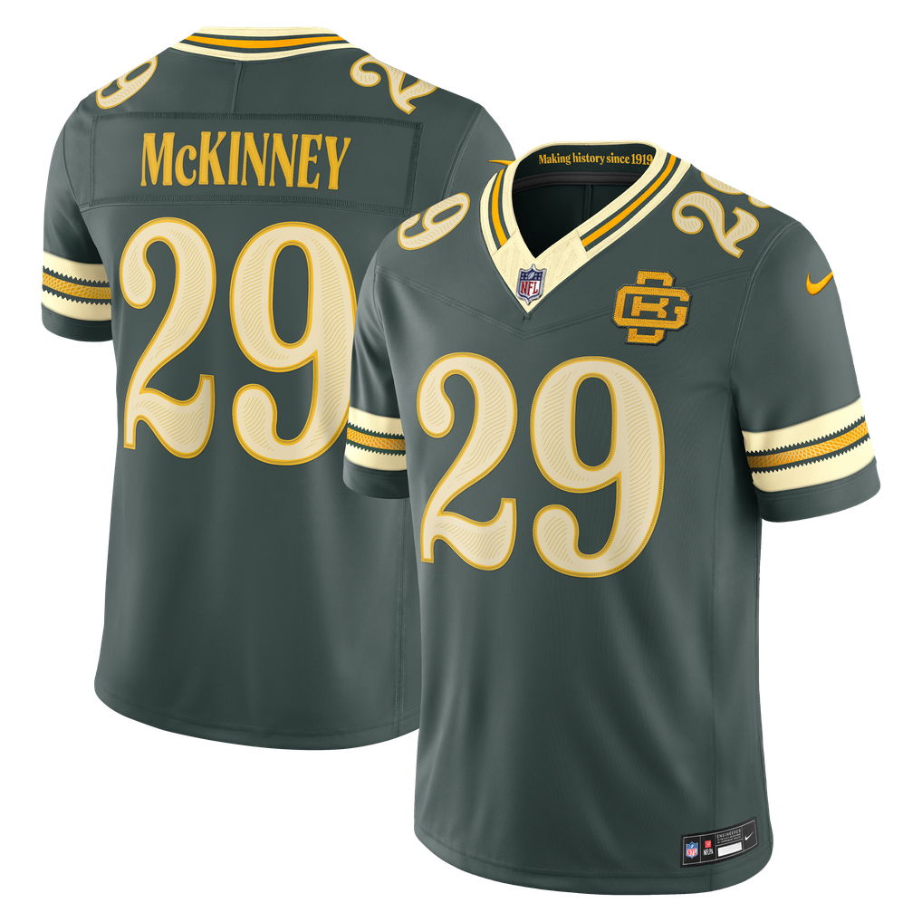 Green Bay Packers Jersey 2026 Rivalries Collection Stitched Limited Jersey - Green