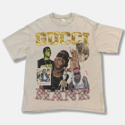 Gucci Mane "Trap Gucci" Font Graphic Tee