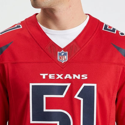 Houston Texans Jersey Alternate Vapor F.U.S.E. Limited Jersey 2026 - Red