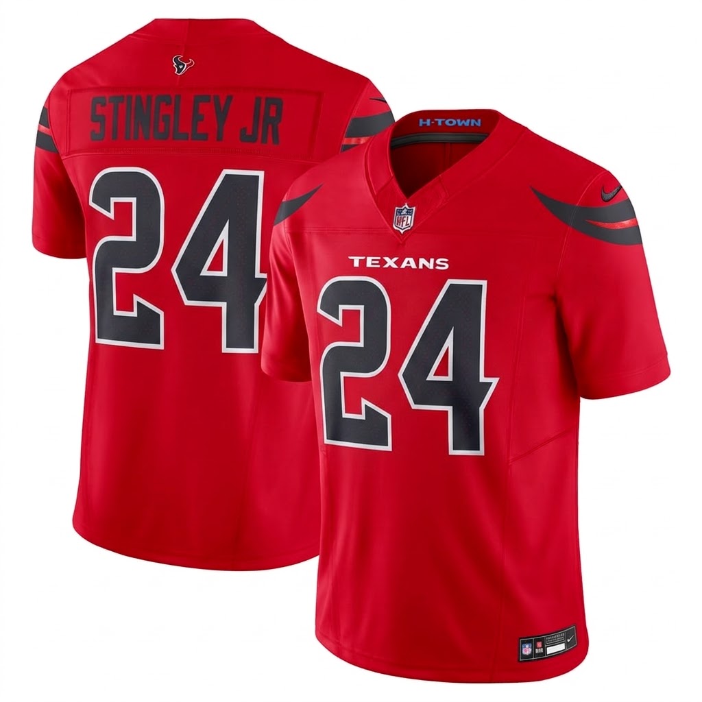 Houston Texans Jersey Alternate Vapor F.U.S.E. Limited Jersey 2026 - Red