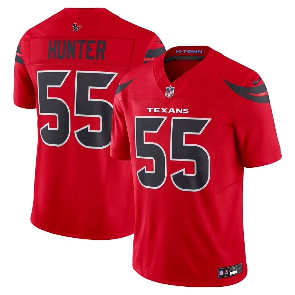 Houston Texans Jersey Alternate Vapor F.U.S.E. Limited Jersey 2026 - Red