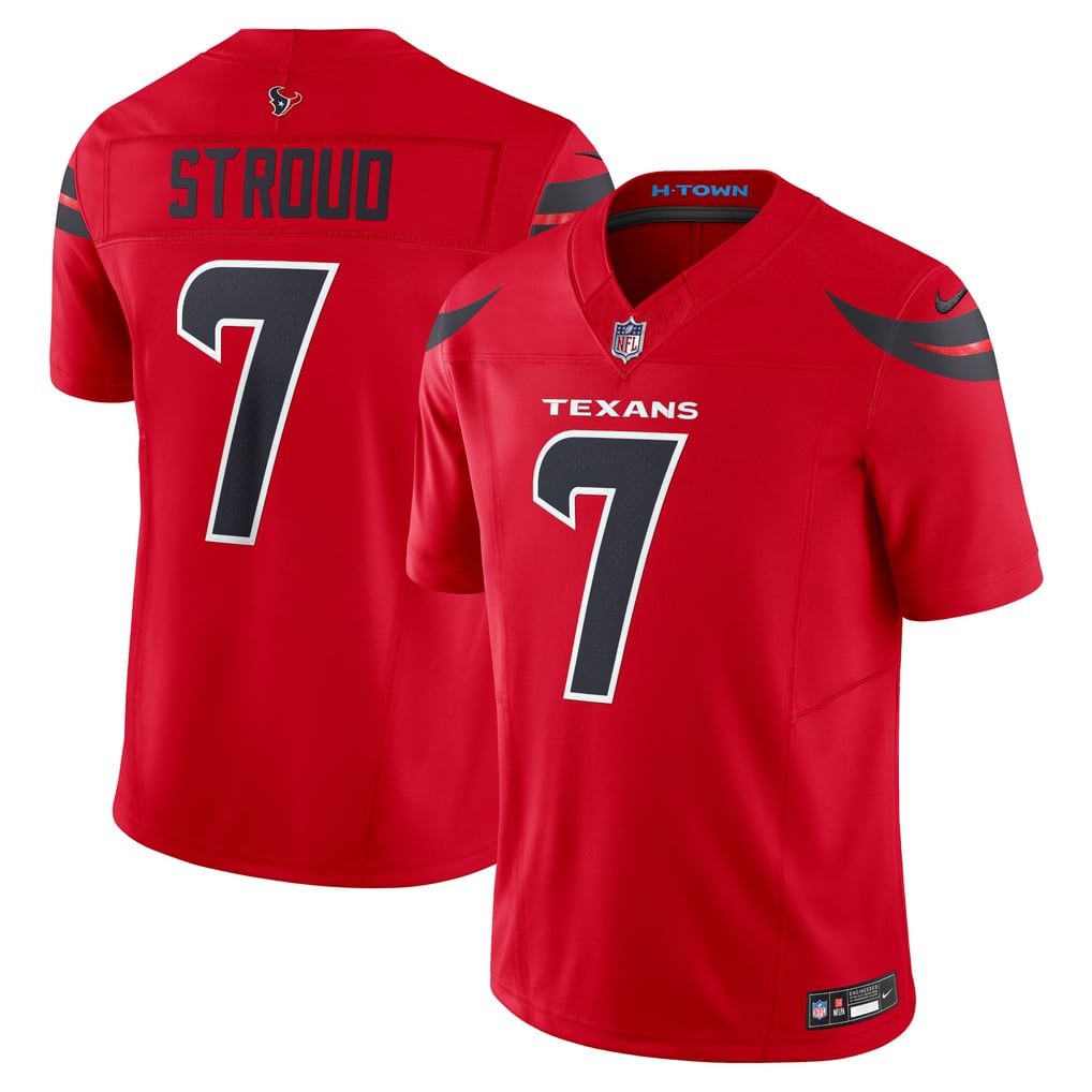 Houston Texans Jersey Alternate Vapor F.U.S.E. Limited Jersey 2026 - Red