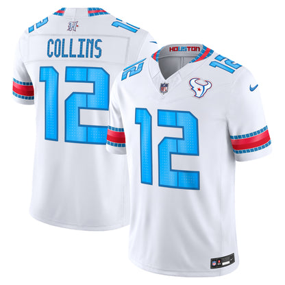 Houston Texans Jersey 2026 Rivalries Collection Stitched Limited Jersey - White