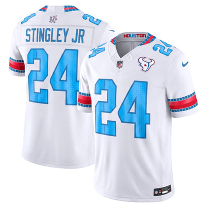 Houston Texans Jersey 2026 Rivalries Collection Stitched Limited Jersey - White