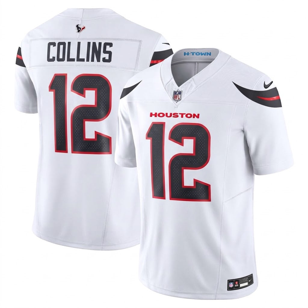 Houston Texans Jersey Vapor F.U.S.E. Stitched Away Limited Jersey 2026 - White