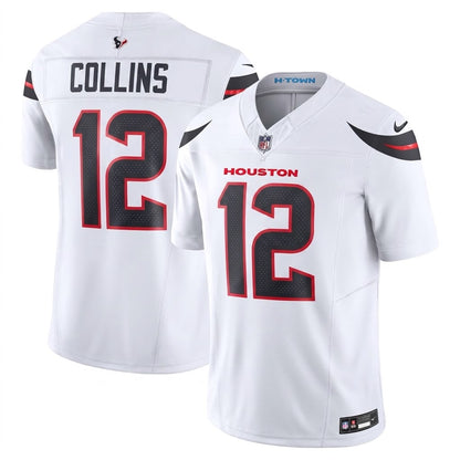 Houston Texans Jersey Vapor F.U.S.E. Stitched Away Limited Jersey 2026 - White