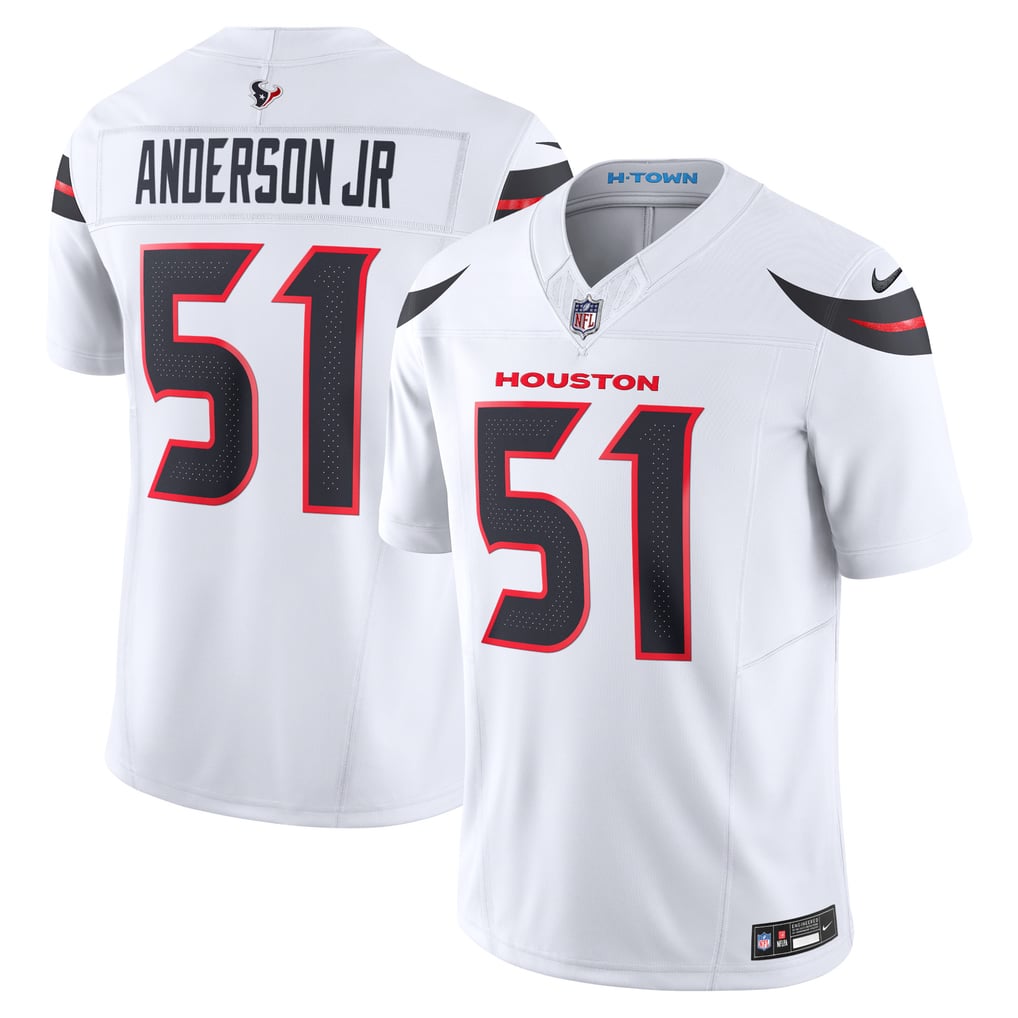 Houston Texans Jersey Vapor F.U.S.E. Stitched Away Limited Jersey 2026 - White