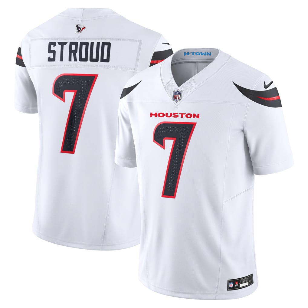 Houston Texans Jersey Vapor F.U.S.E. Stitched Away Limited Jersey 2026 - White