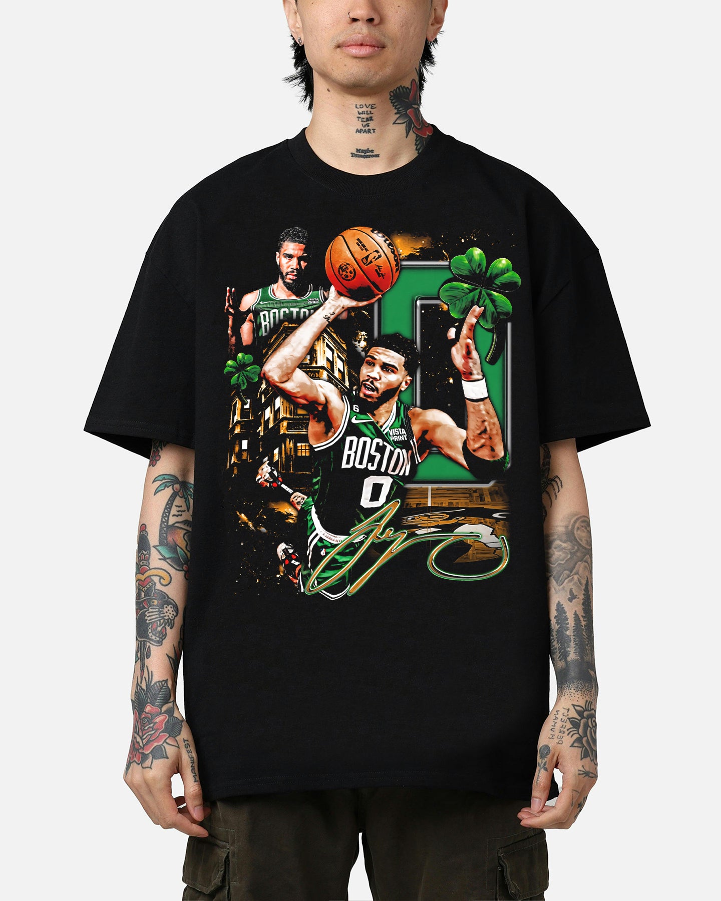 JAYSON TATUM BOSTON CELTICS GRAPHIC T-SHIRT