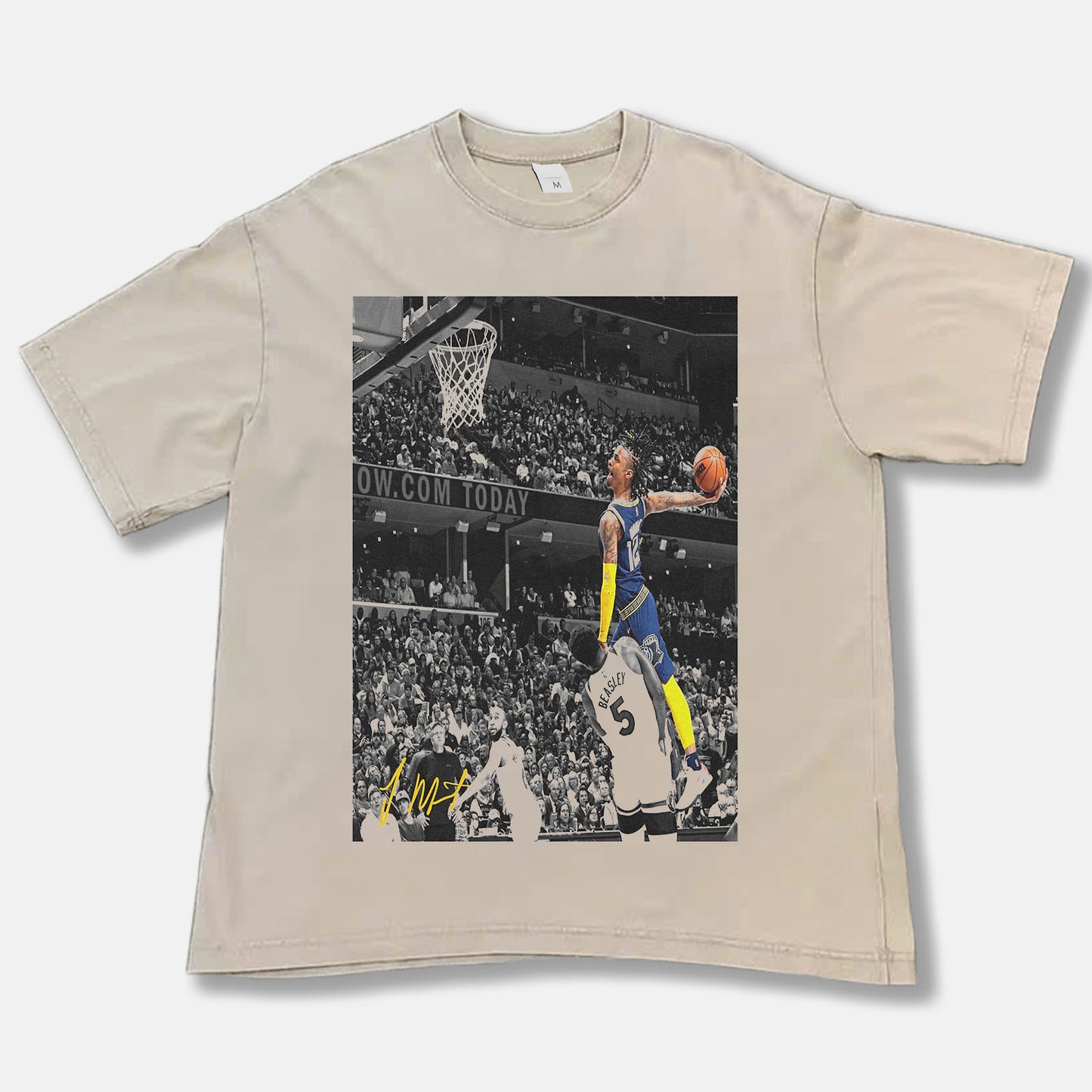 Ja Morant Signature Moment Font Graphic Tee