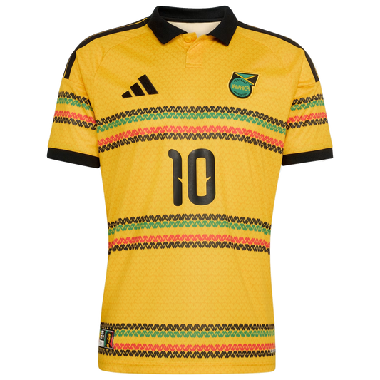Jamaica World Cup 2026 x Bob Marley #10 Men's Home Stadium Jersey