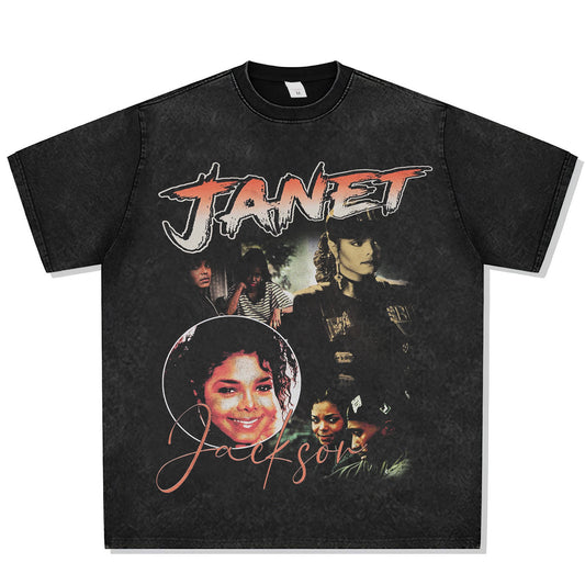 Janet Font Graphic Tee