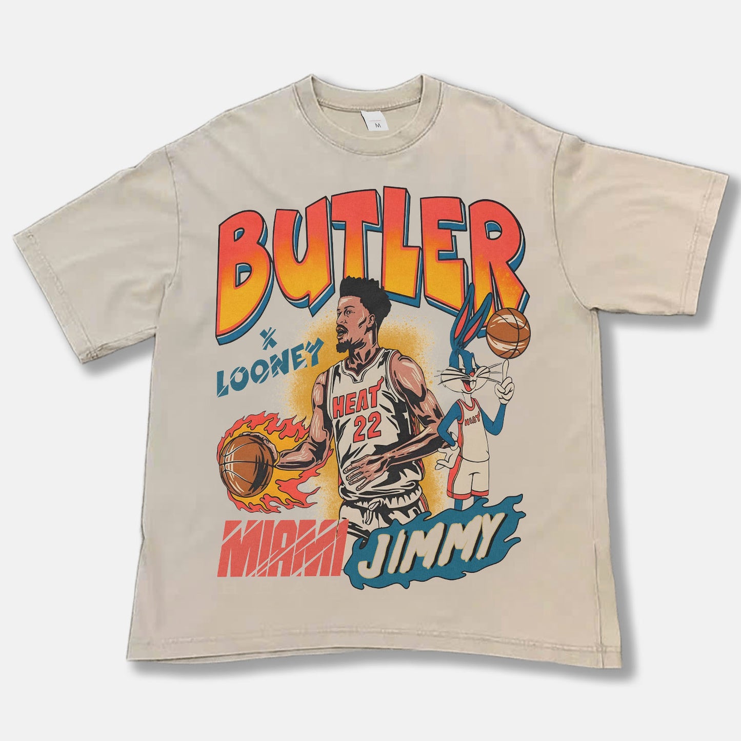 Jimmy Butler Looney Font Graphic Tee