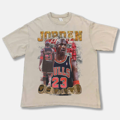 Jordan 6 Rings Font Graphic Tee