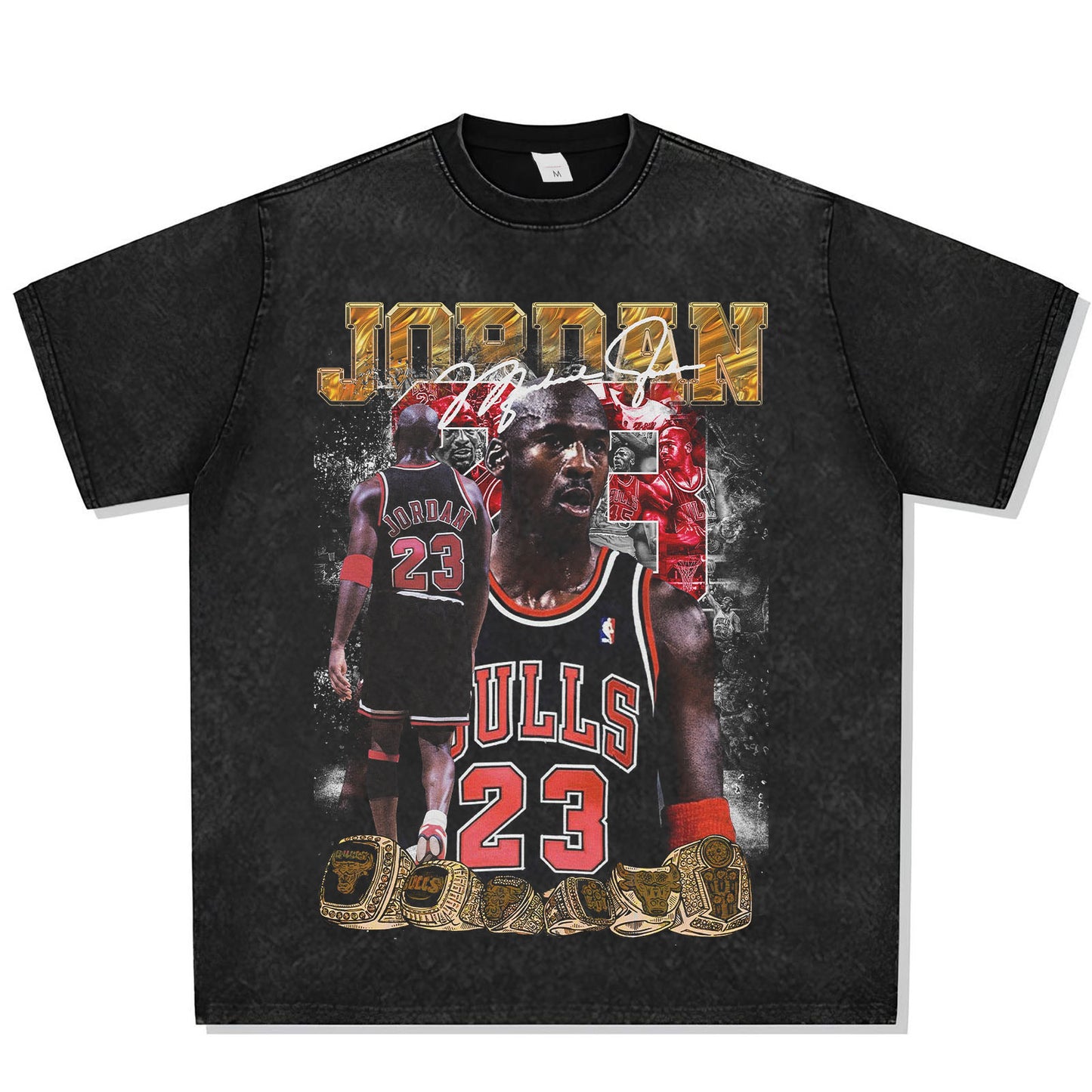 Jordan 6 Rings Font Graphic Tee