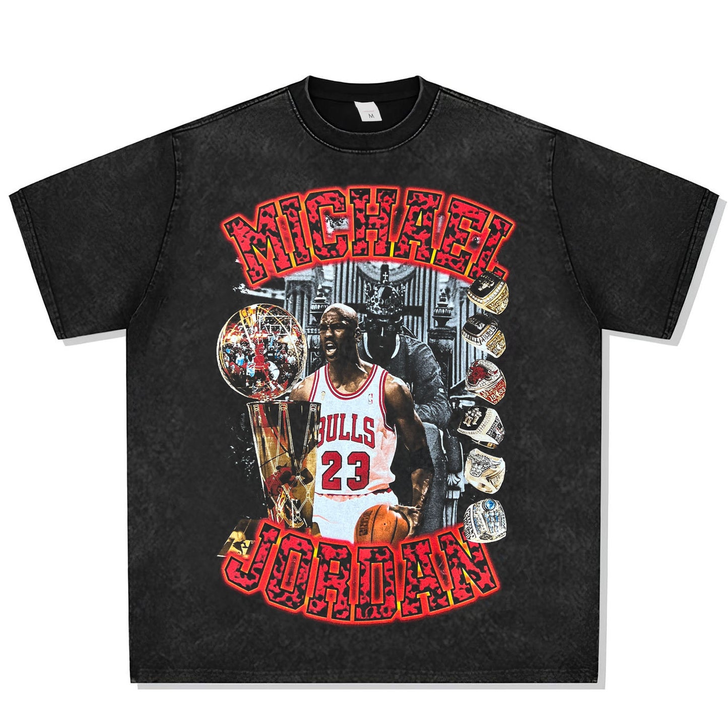 Jordan Championship Throne Font Graphic Tee