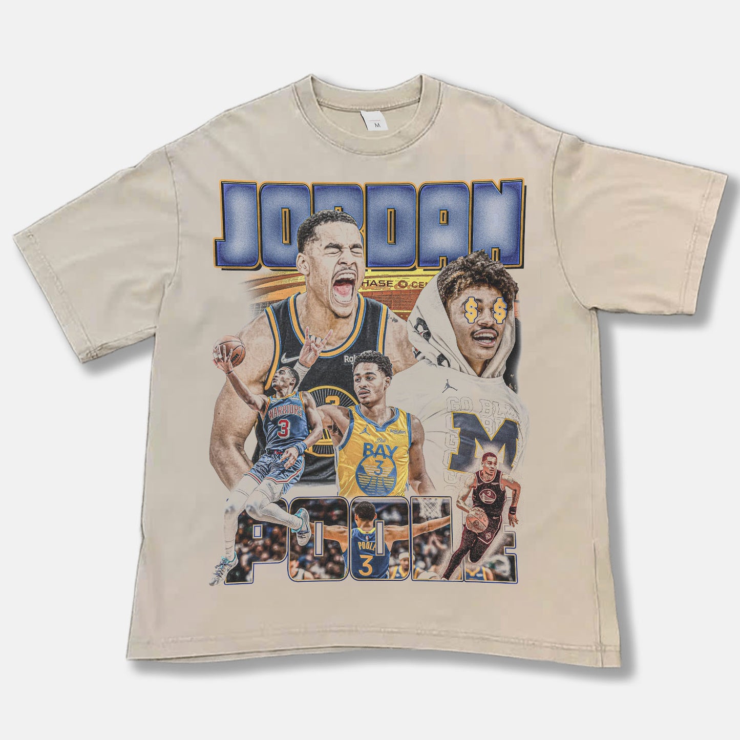 Jordan Poole Font Graphic Tee