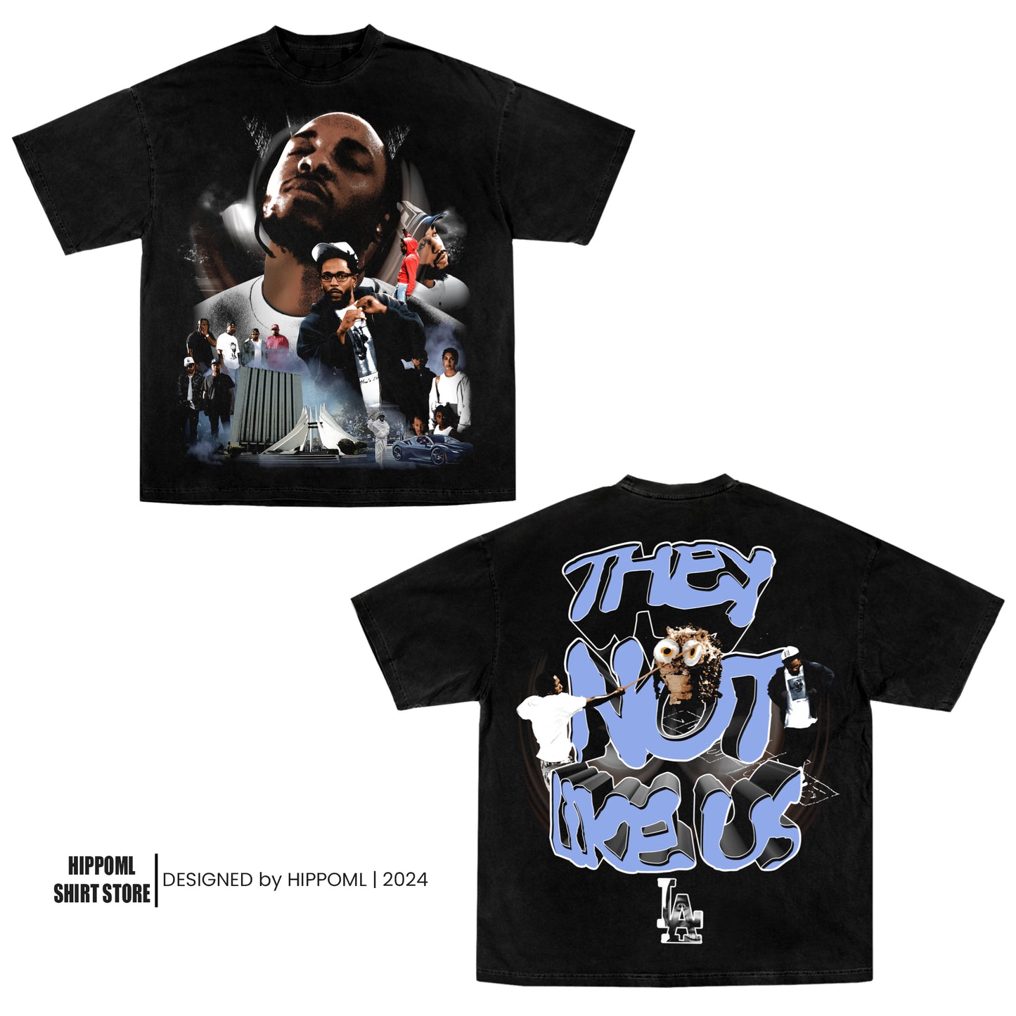 KENDRICK LAMAR- NOT LIKE US GRAPHIC TEE