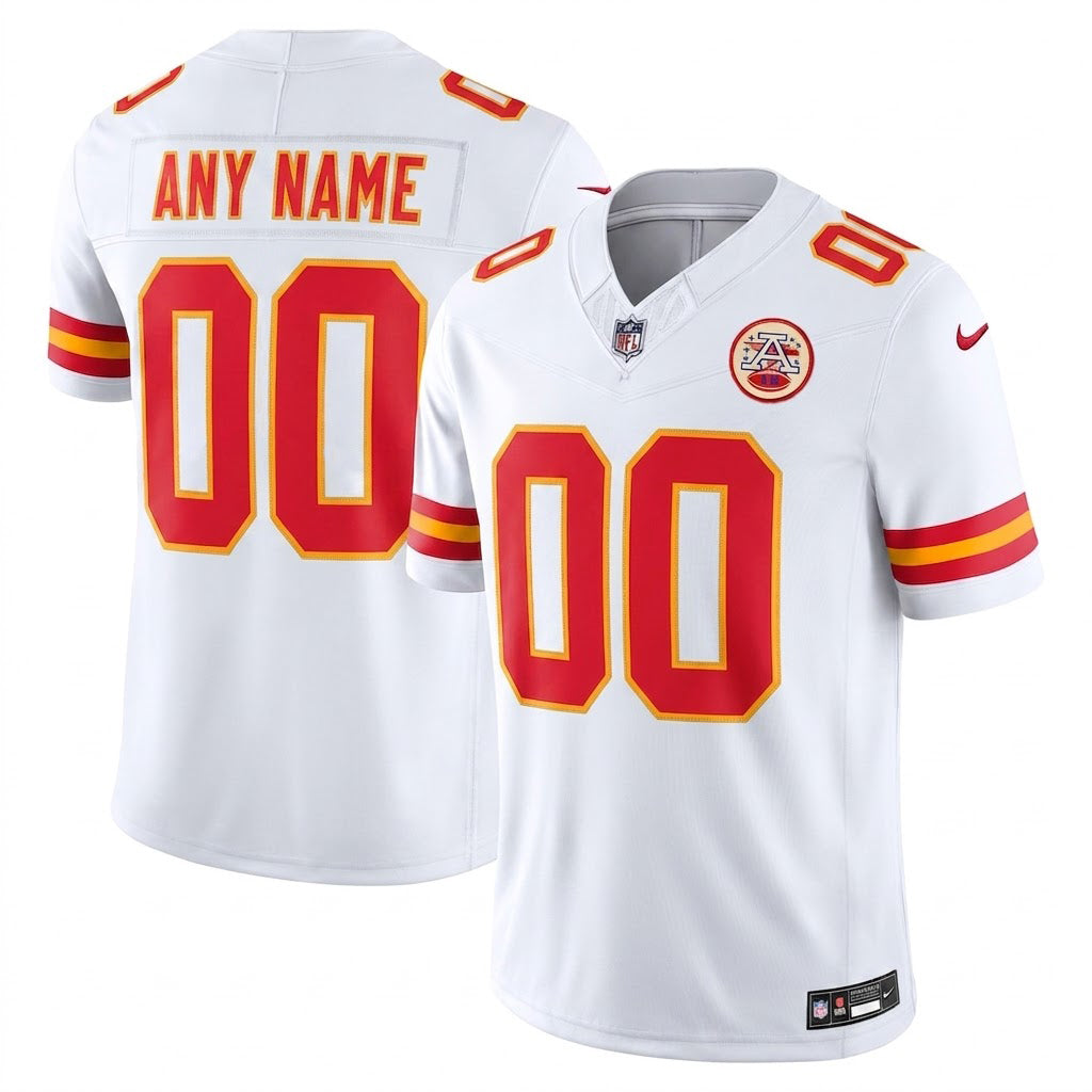 Kansas City Chiefs Jersey Away Jersey 2026 White