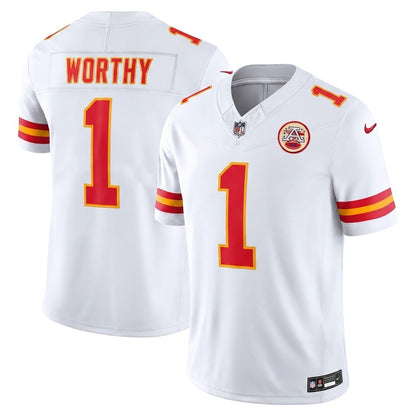 Kansas City Chiefs Jersey Away Jersey 2026 White