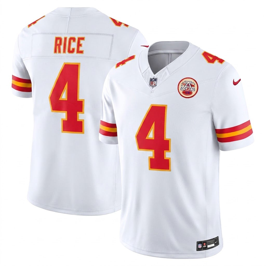 Kansas City Chiefs Jersey Away Jersey 2026 White