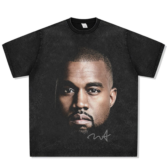 Kanye West Big Face Graphic Tee