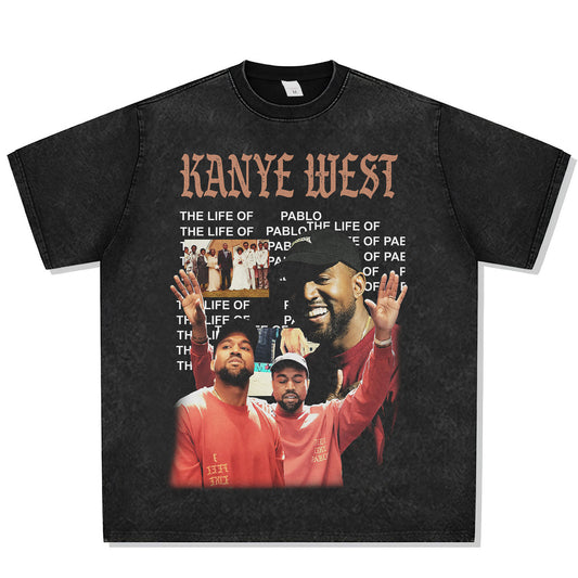 Kanye West Life Of Pablo Font Graphic Tee