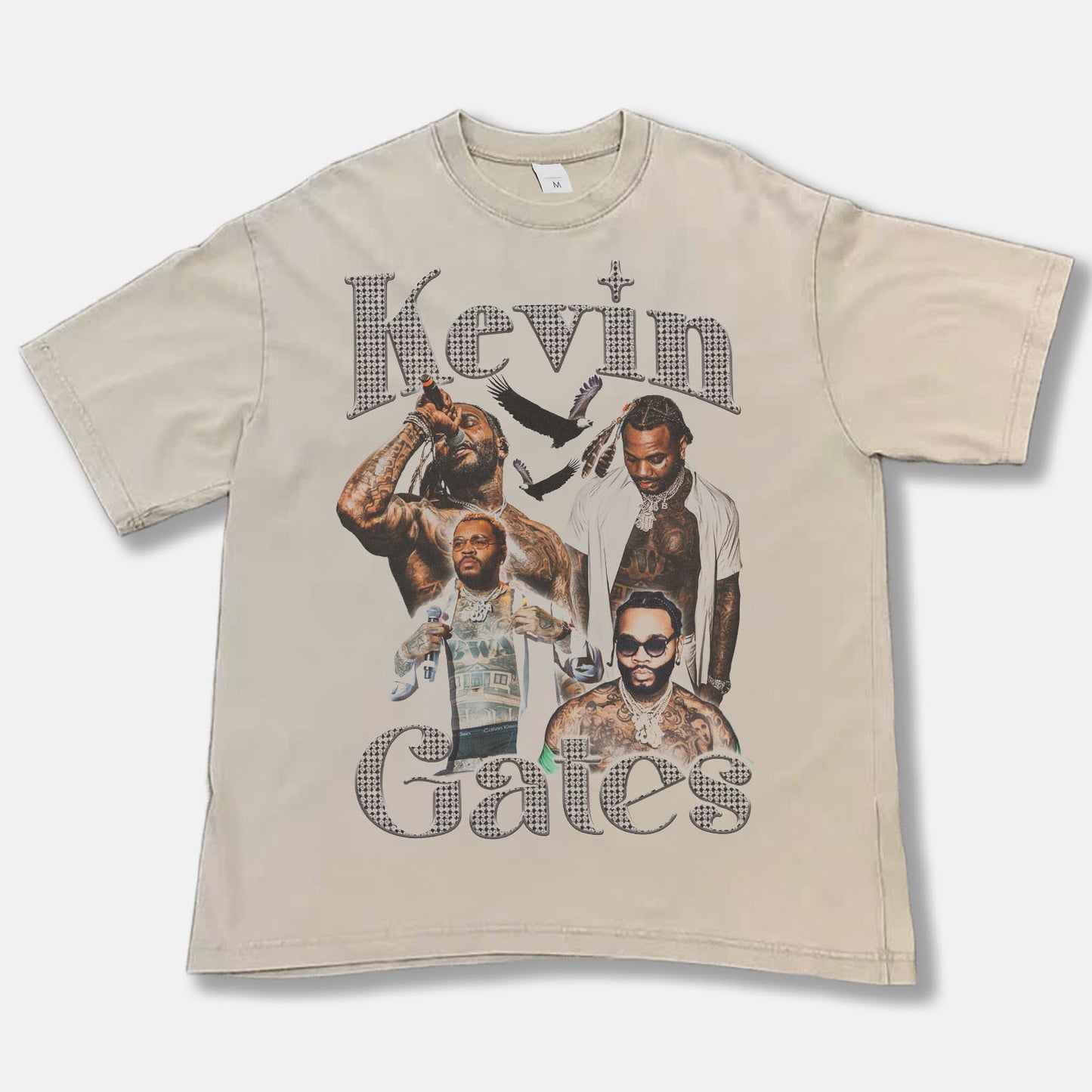 Kevin Gates Font Graphic Tee