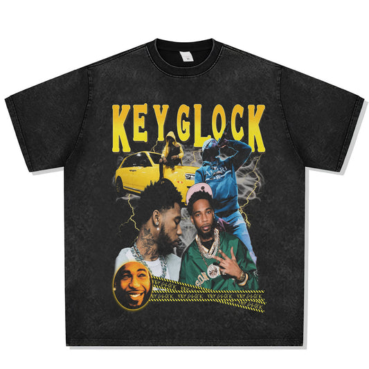 Key Glock Font Graphic Tee