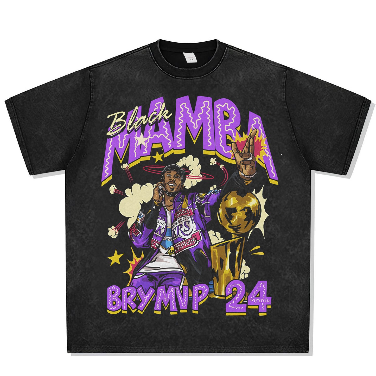 Kobe Bryant MVP Font Graphic Tee