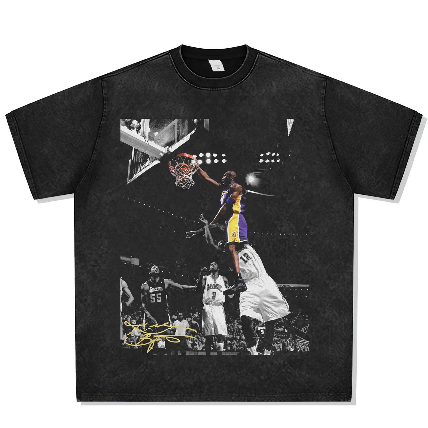 Kobe Bryant Signature Moment Font Graphic Tee