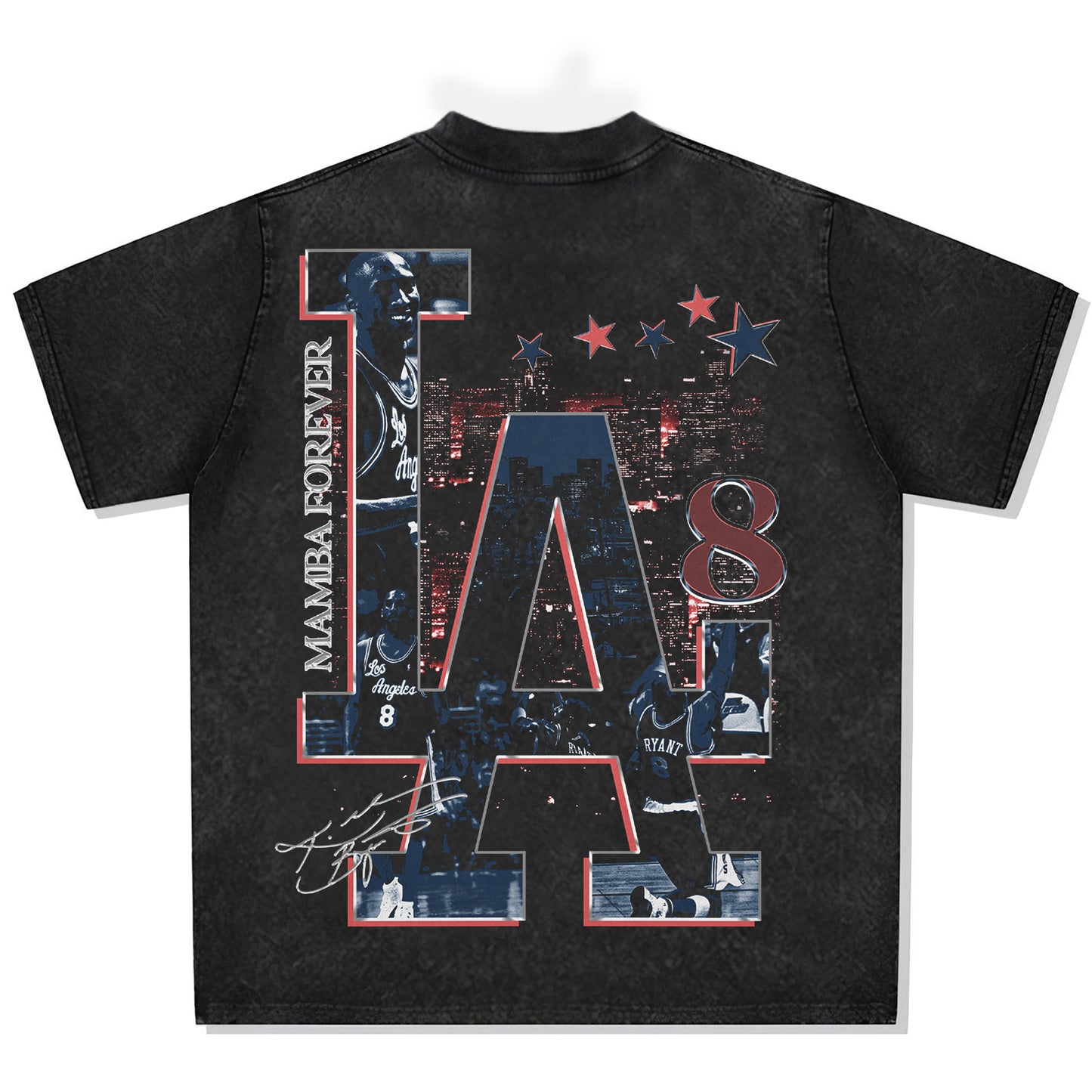 Kobe Dodgers Font Graphic Tee