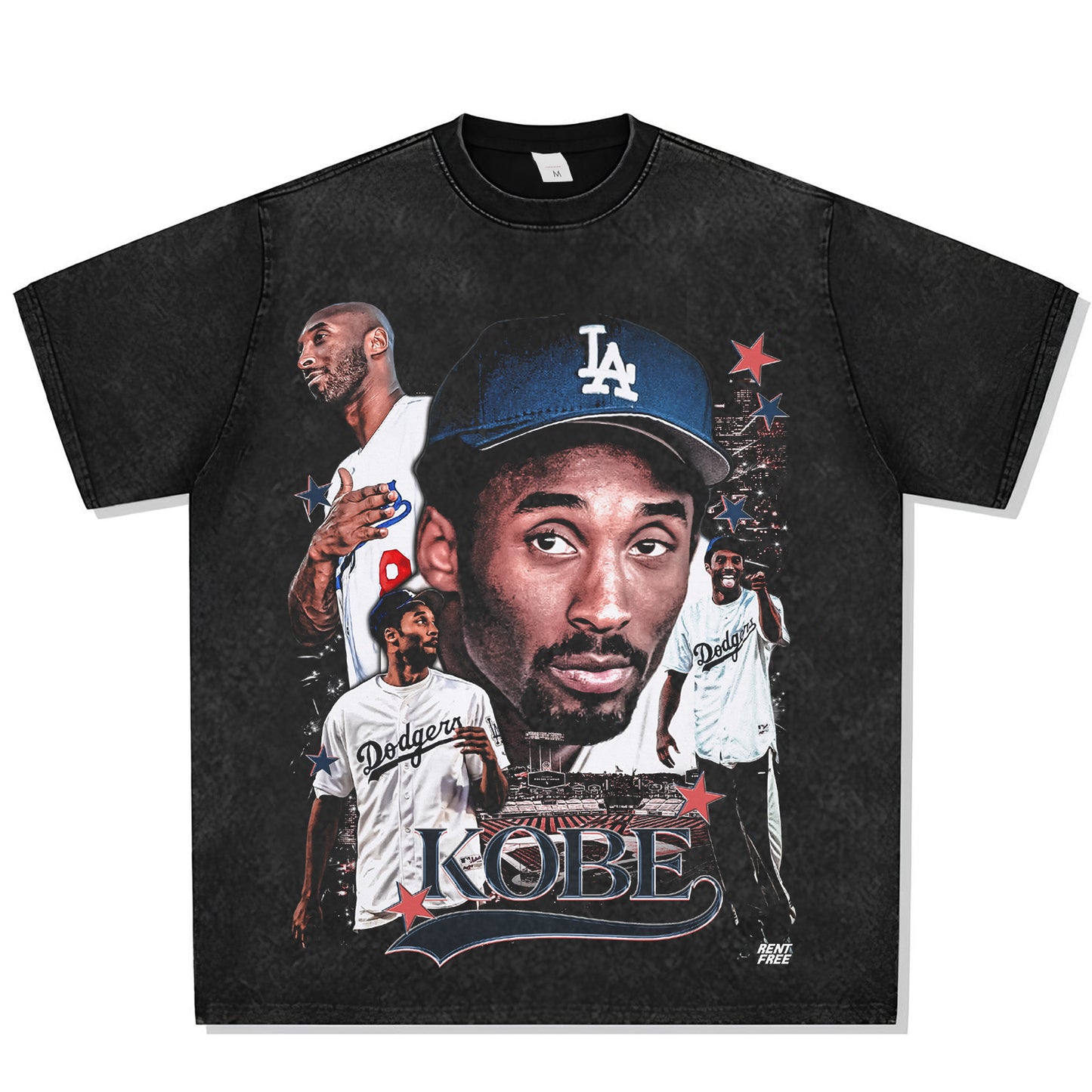 Kobe Dodgers Font Graphic Tee