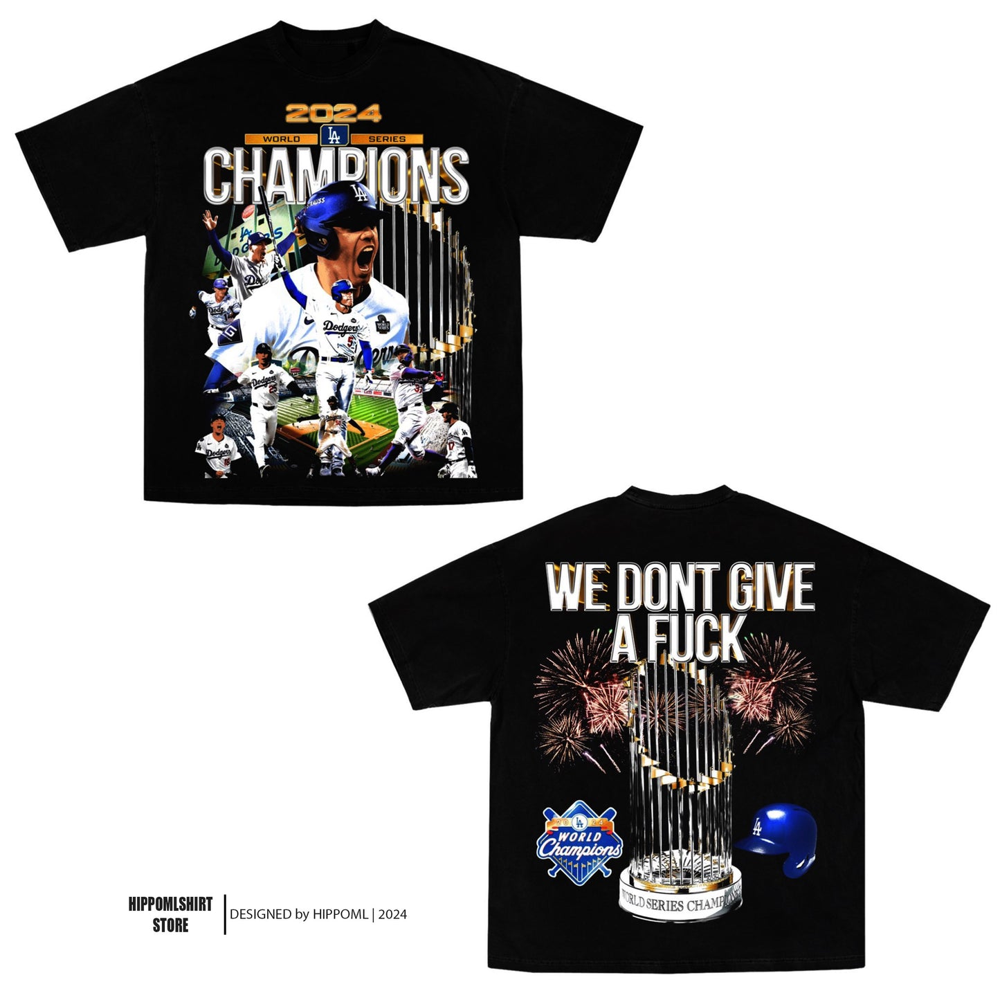 LA DODGERS WS CHAMPS TEE