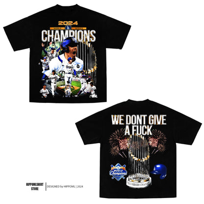 LA DODGERS WS CHAMPS TEE