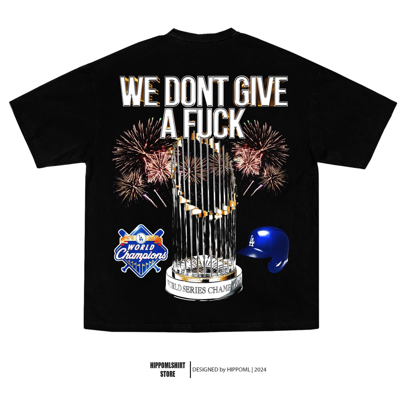 LA DODGERS WS CHAMPS TEE