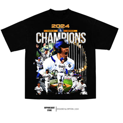 LA DODGERS WS CHAMPS TEE