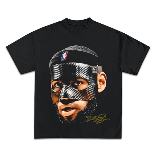 LEBRON JAMES MASKED GRAPHIC T-SHIRT