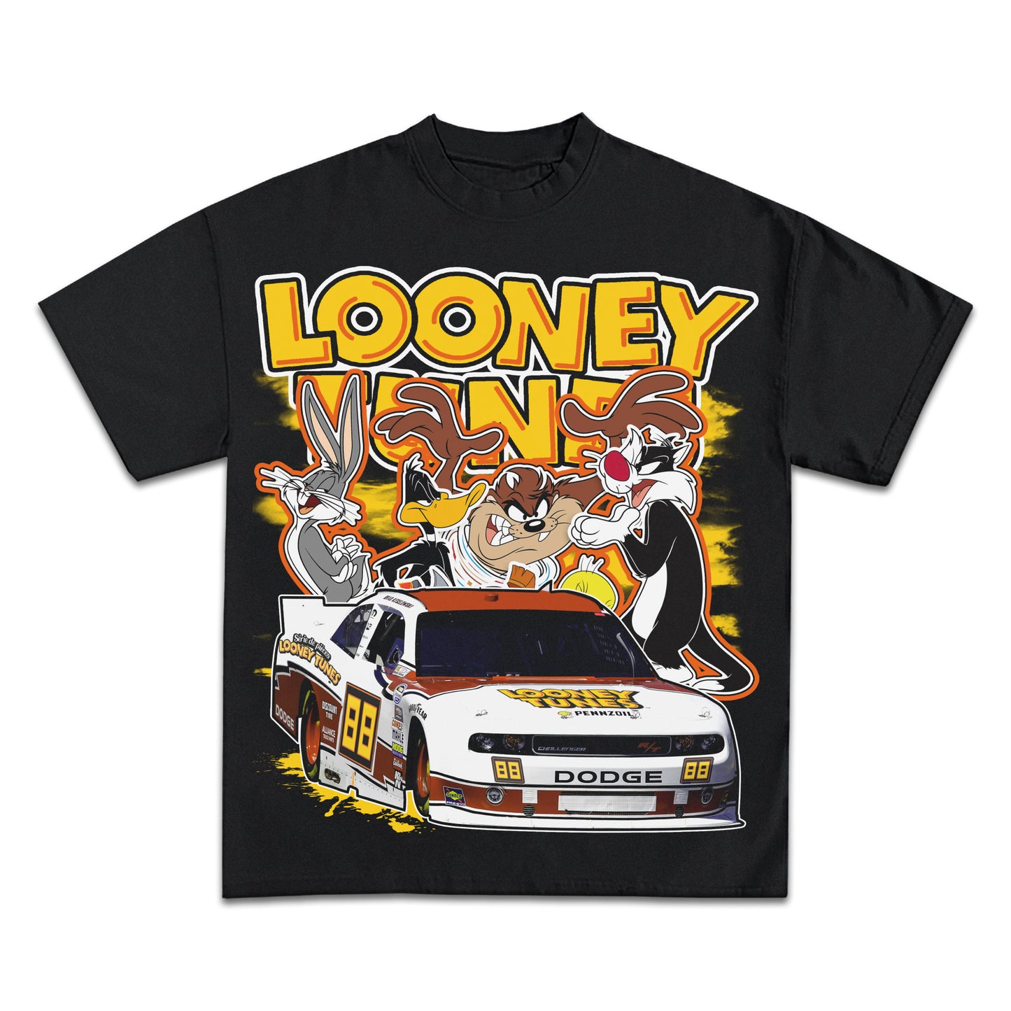 LOONEY TUNES RACING GRAPHIC T-SHIRT