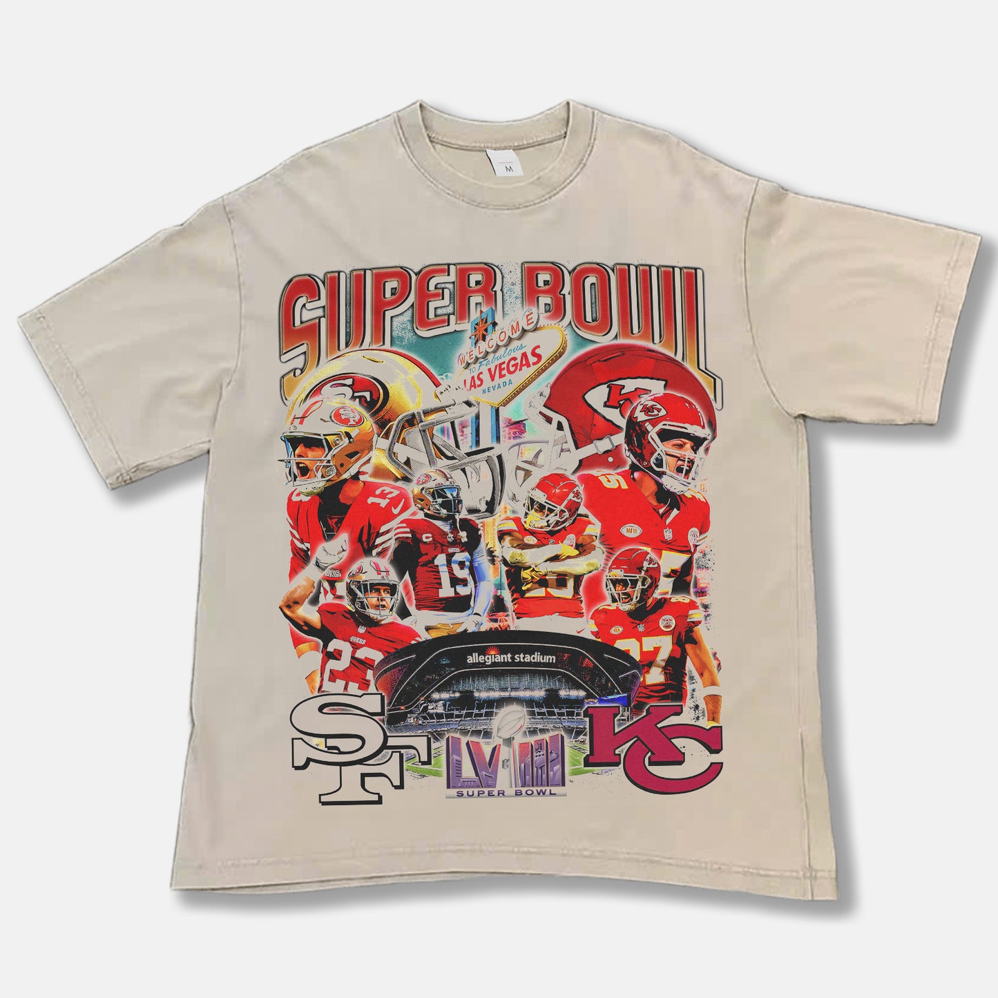 LVIII Super Bowl Font Graphic Tee