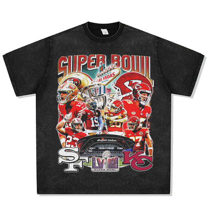 LVIII Super Bowl Font Graphic Tee