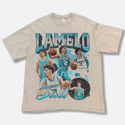 Lamelo Ball Font Graphic Tee