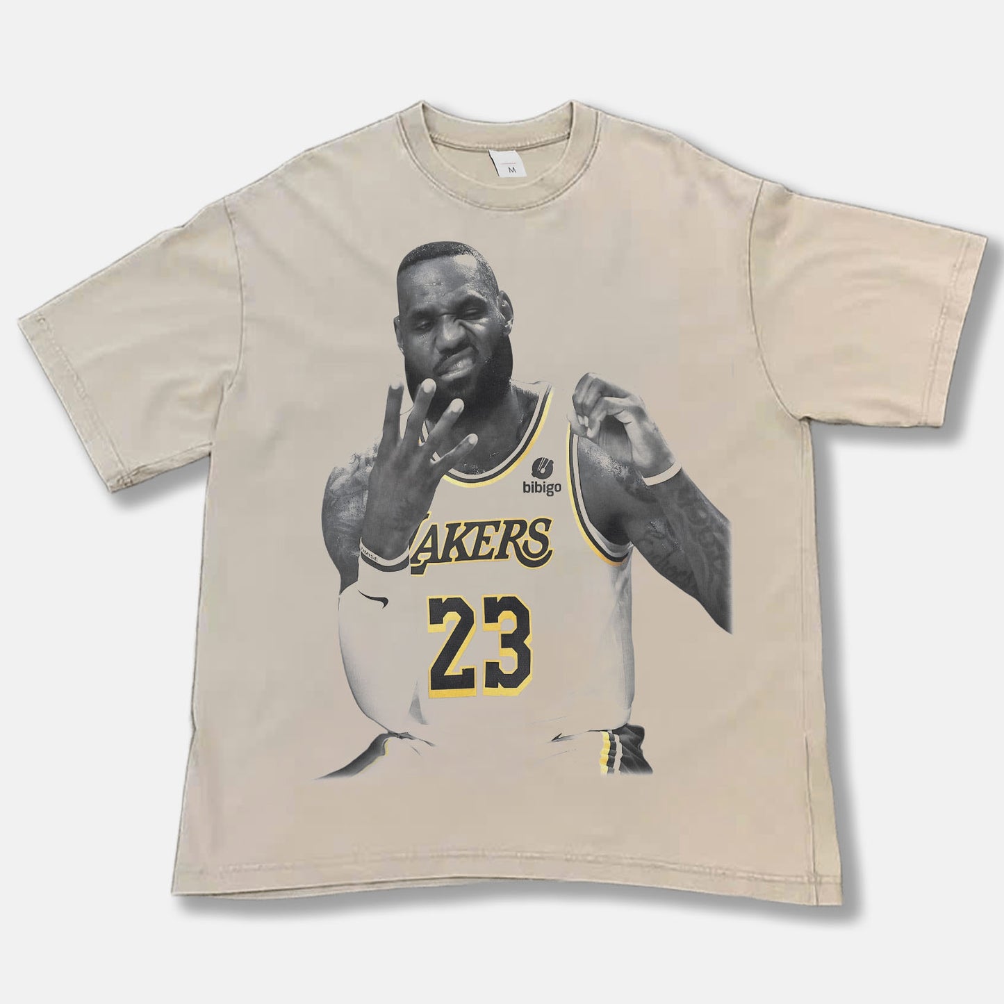 Lebron James 40K Font Graphic Tee