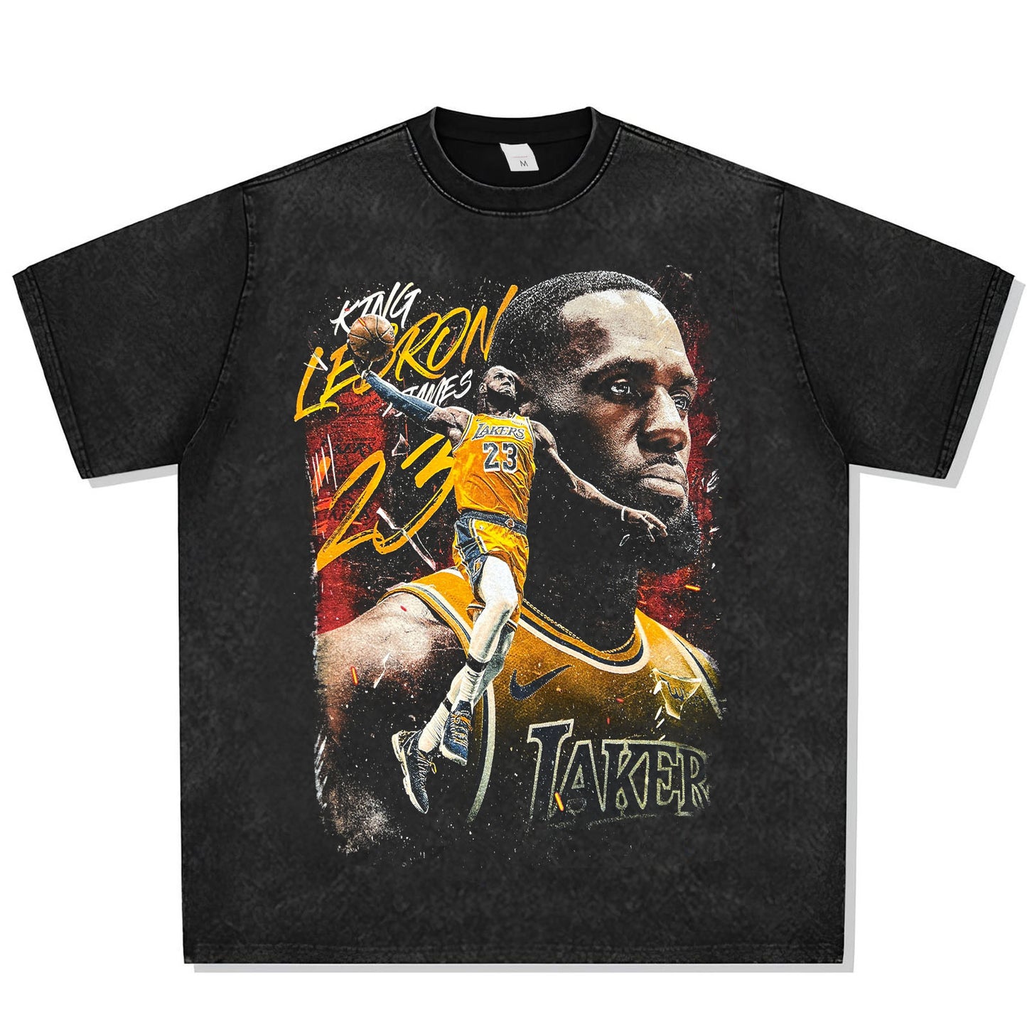 Lebron James King Font Graphic Tee