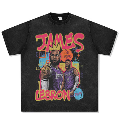 Lebron James MVP Font Graphic Tee