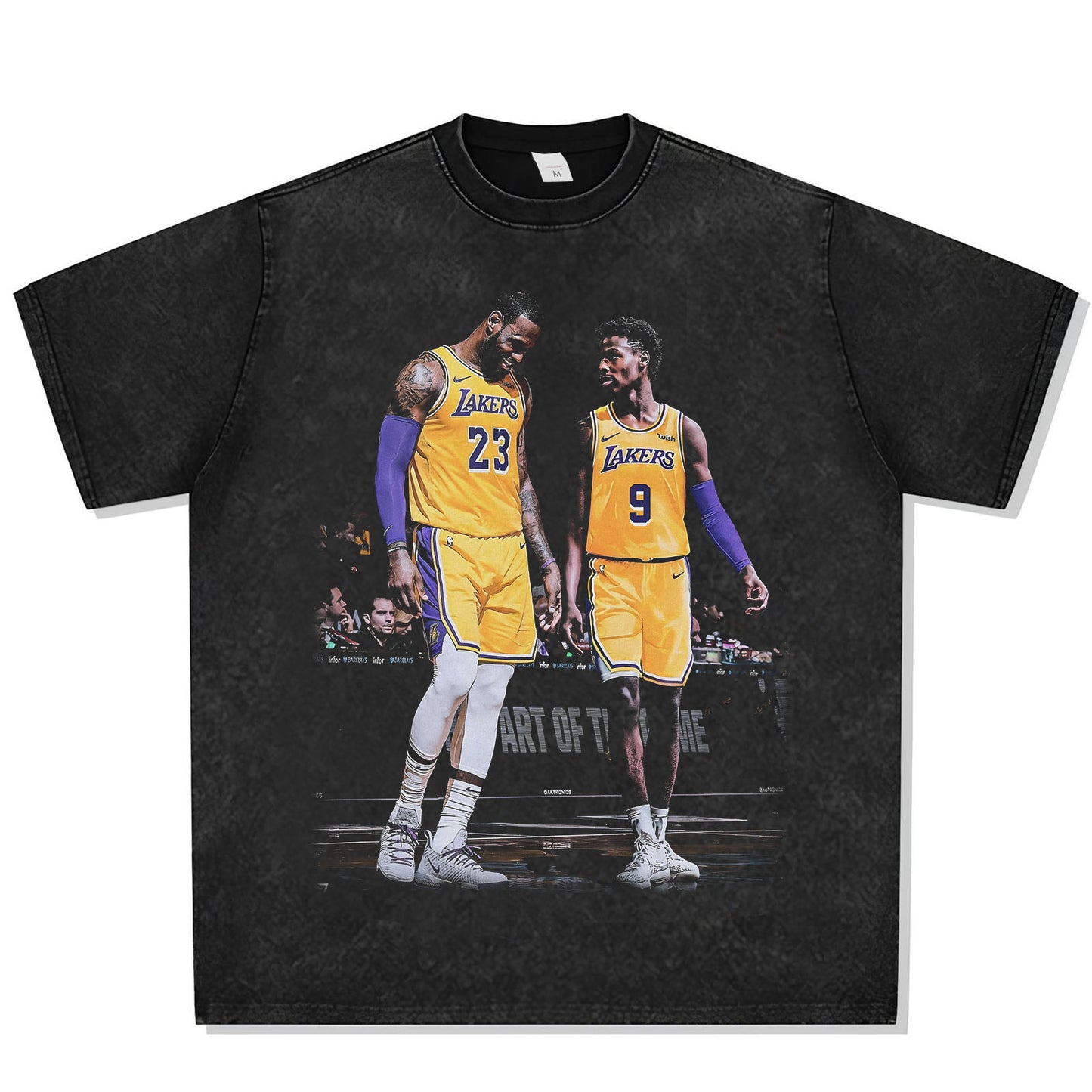 Lebron & Bronny Font Graphic Tee