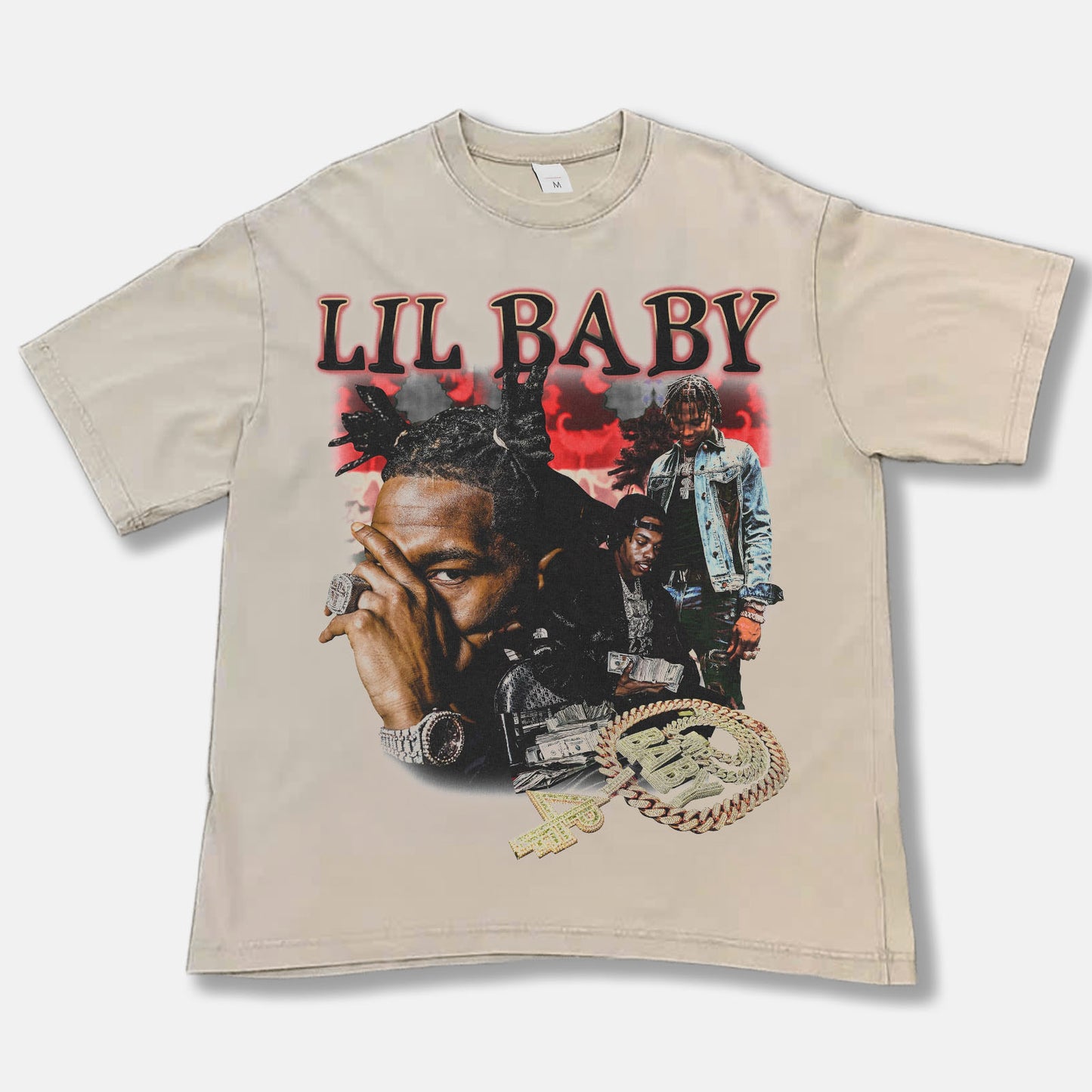 Lil Baby Font Graphic Tee