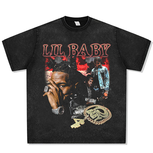 Lil Baby Font Graphic Tee