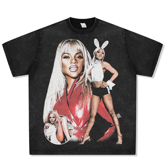 Lil KiM Font Graphic Tee