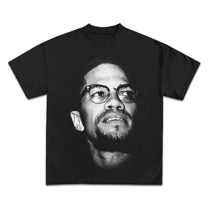 MALCOLM X JUMBO GRAPHIC T-SHIRT